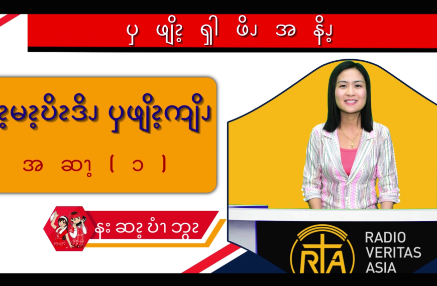 စီၩ့မၩ့ဎိၩဒိၪ ၦဖျိၩ့ကျိၪ (၁)  