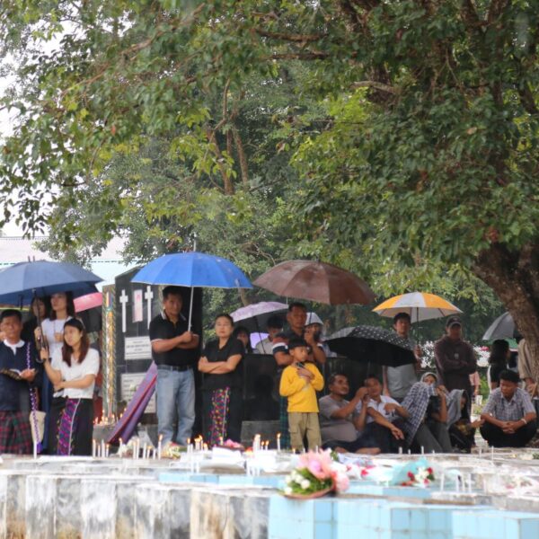မြစ်ကြီးနားဆၧအီၪကီၪ့ ၥၫ့ခိၪဒိၪ Bishop John Mung Ngawn La Sam အဆၧၥၭထိၬပရၧၫ့