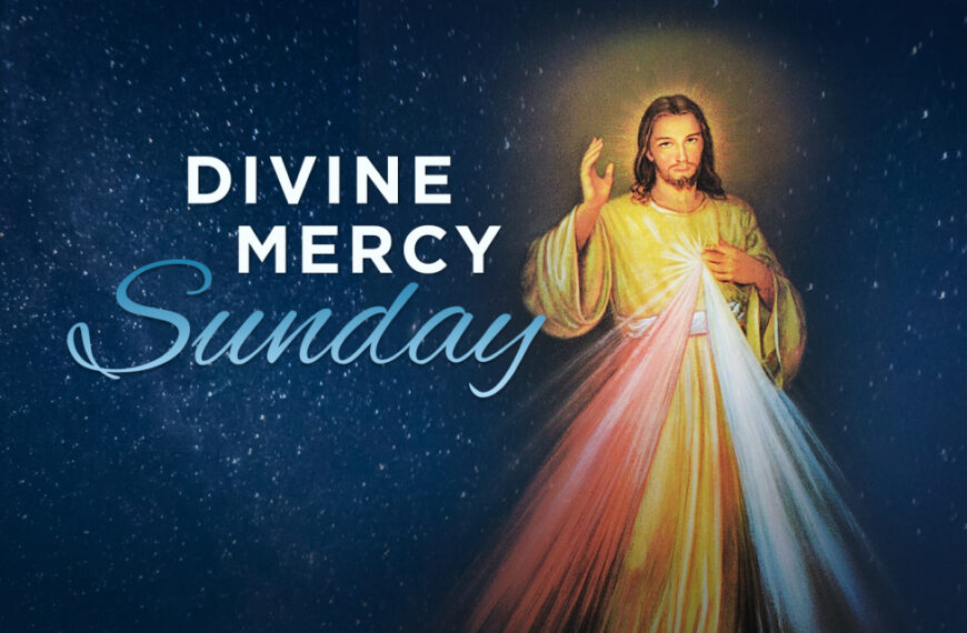 Divine mercy Sunday (ဂရုဏာရှင်ယေဇူးပွဲနေ့)