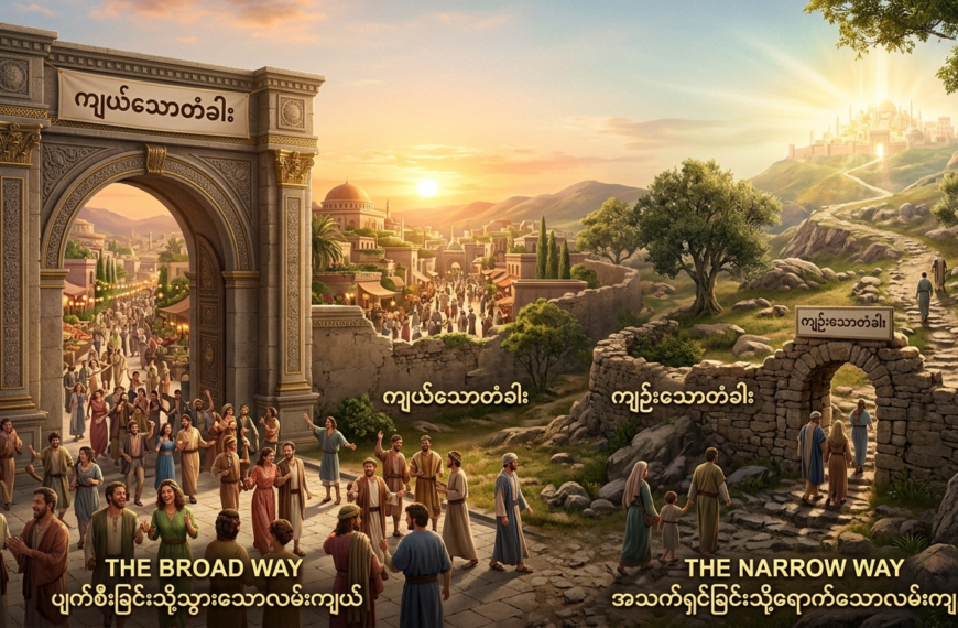 စမၭၥူၫ(၇:၁၂-၁၄)