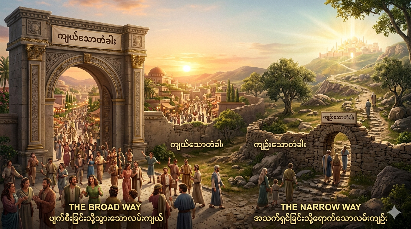 စမၭၥူၫ(၇:၁၂-၁၄)