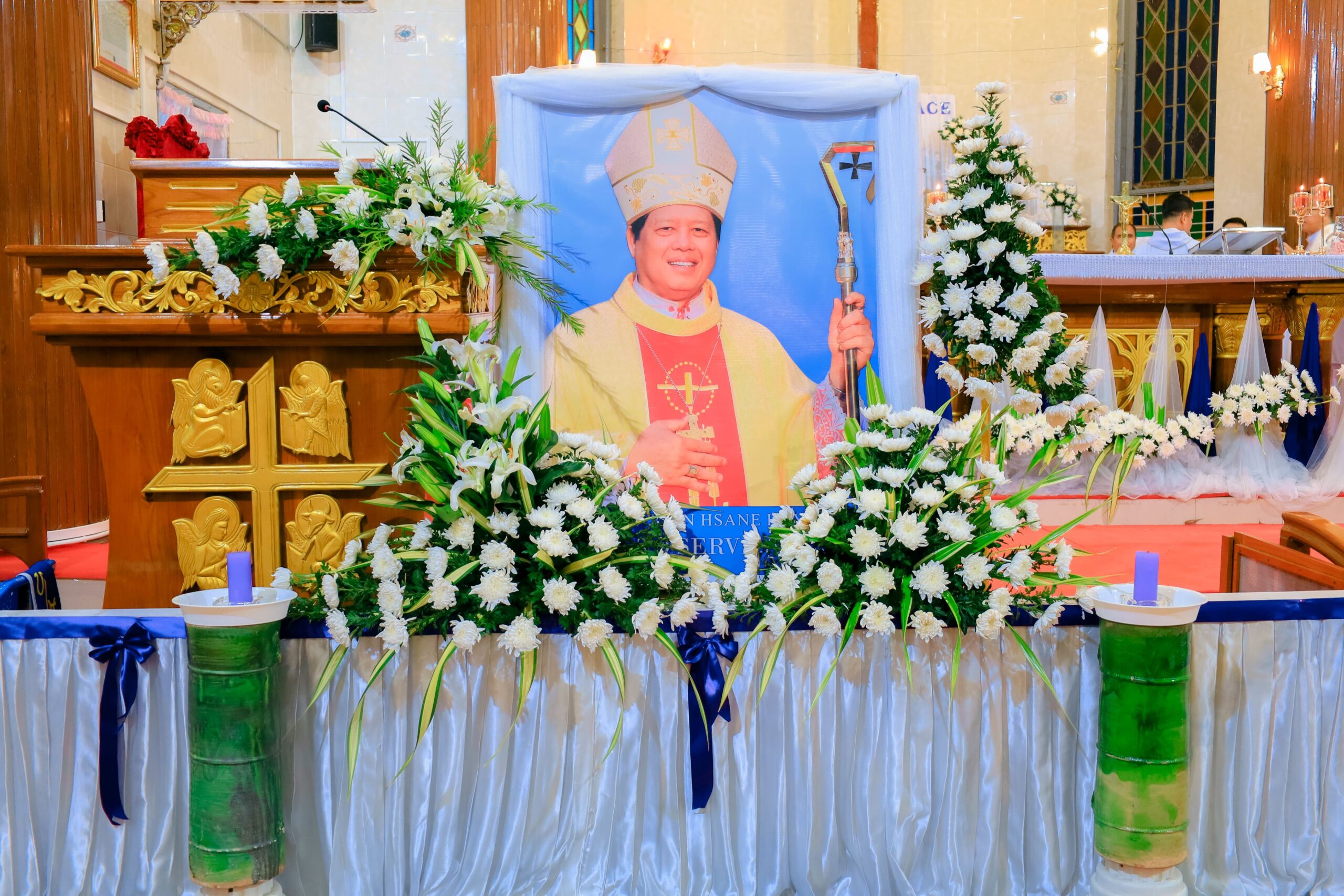 ၥၫ့ခိၪဒိၪBp.John မၩ့ဆံၫ့ဎံၪ မံၫမၪထဲၩ့လၧကဆါဎြံၬထၪ့ဘၭ ၅နံၪ့ ဆၧနၪ့ထၪ့မံဆၩ